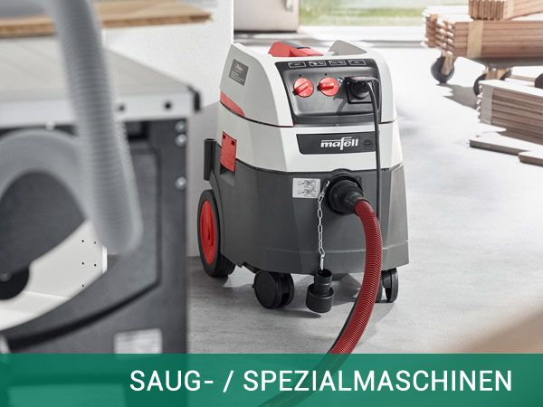 Mafell Saug- und Spezialmaschinen