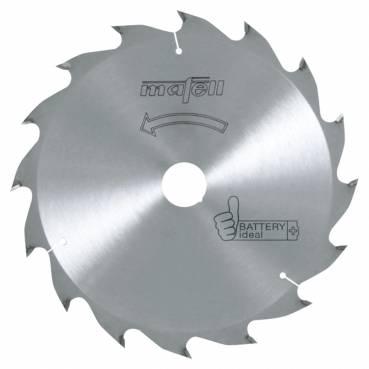 HM-Sägeblatt Ø185x1,8x20 mm, Z 16, WZ