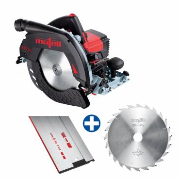 Handkreissäge K85Ec im L-Max + Führungsschiene F 160 + Sägeblatt-HM