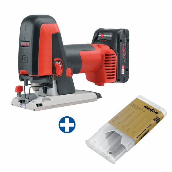 Akku Performance Stichsäge PS 2-18 im MAX3 + Sortiment 3 Wood AKTION-SET MAFELL