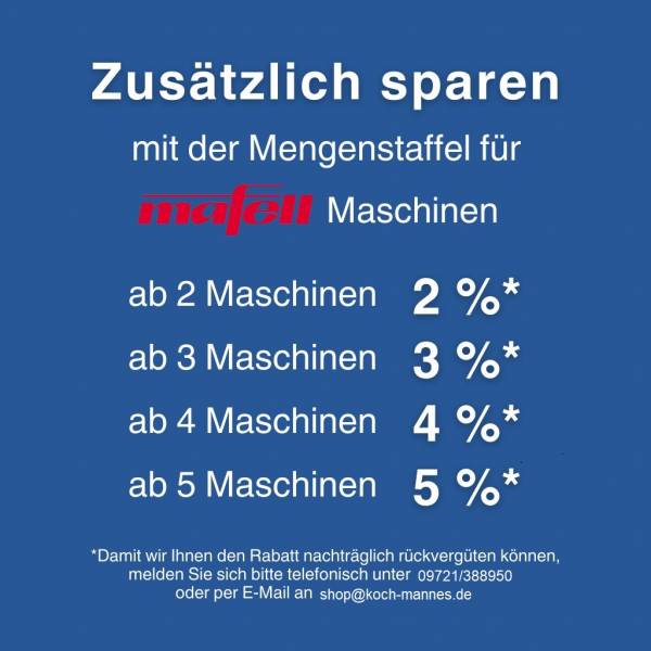 MAFELL Nutfräse NFU 50